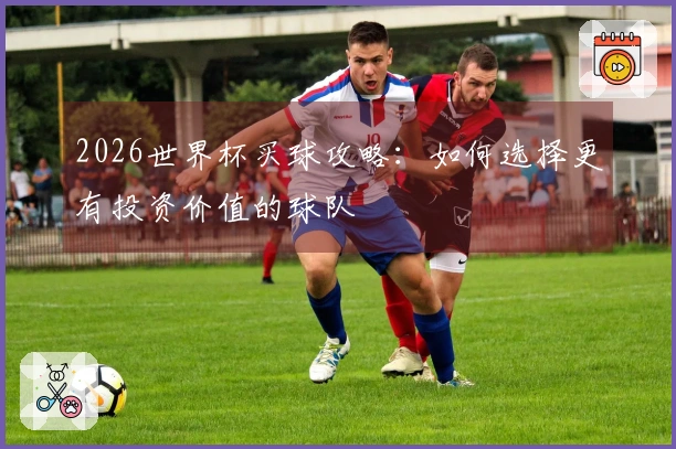 2026世界杯买球攻略：如何选择更有投资价值的球队